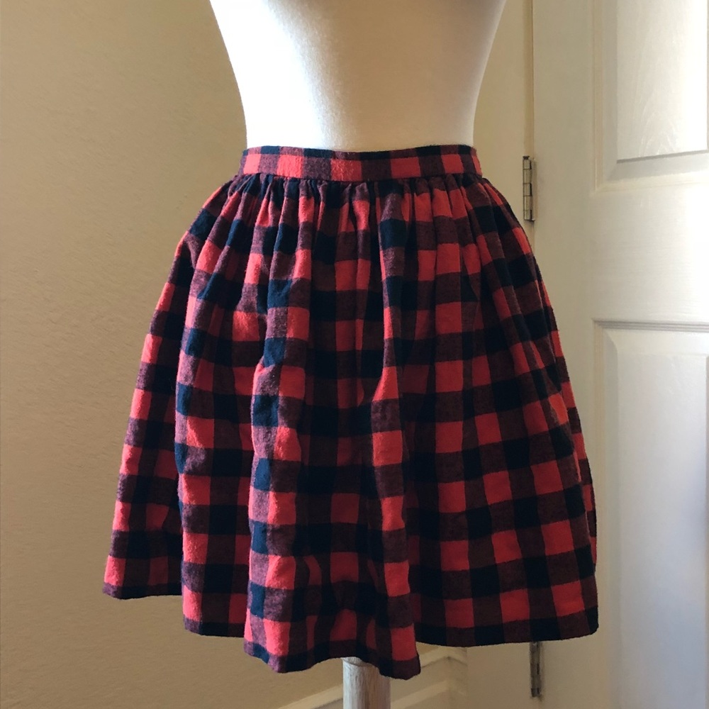 Plaid B.B. Dakota skirt